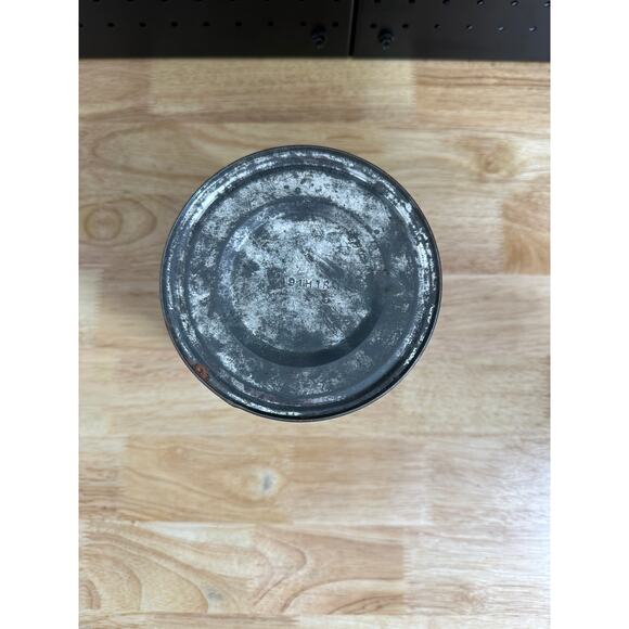 FOLGERS Vtg 1960s Coffee Can Jungle Cartoon Lion Elephant Monkey Animals NO LID - Picture 6 of 6